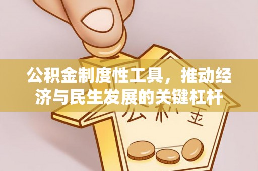 椒江公积金制度性工具，推动经济与民生发展的关键杠杆