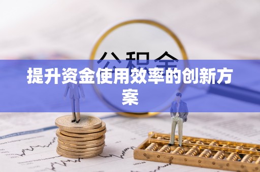 椒江提升资金使用效率的创新方案