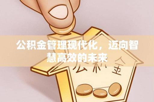 椒江公积金管理现代化，迈向智慧高效的未来