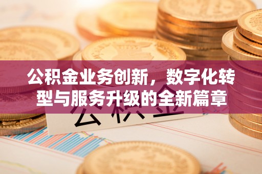 椒江公积金业务创新，数字化转型与服务升级的全新篇章