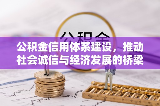椒江公积金信用体系建设，推动社会诚信与经济发展的桥梁
