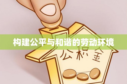 椒江构建公平与和谐的劳动环境