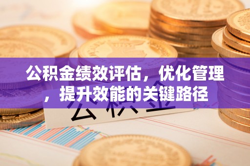 椒江公积金绩效评估，优化管理，提升效能的关键路径