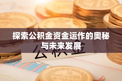 椒江探索公积金资金运作的奥秘与未来发展