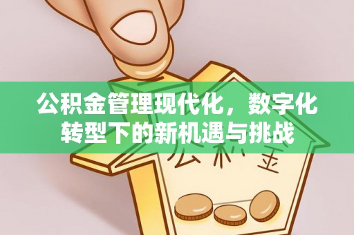 椒江公积金管理现代化，数字化转型下的新机遇与挑战